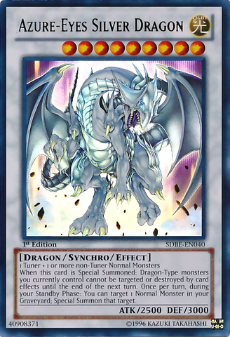 Azure-Eyes Silver Dragon [SDBE-EN040] Ultra Rare