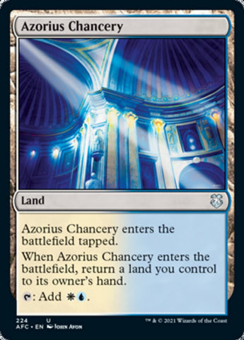 Azorius Chancery [Dungeons & Dragons: Adventures in the Forgotten Realms Commander]