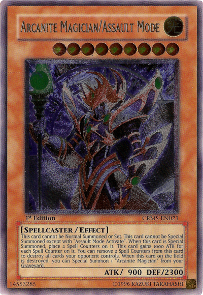 Arcanite Magician/Assault Mode (UTR) [CRMS-EN021] Ultimate Rare