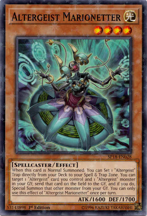 Altergeist Marionetter (Starfoil) [SP18-EN028] Starfoil Rare