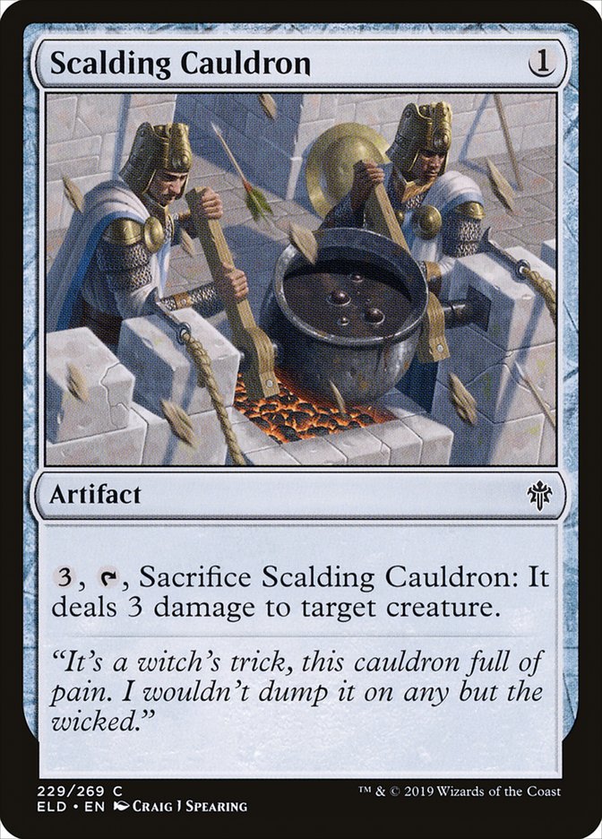 Scalding Cauldron [Throne of Eldraine] | GameZilla