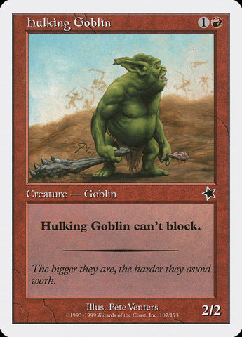 Hulking Goblin [Starter 1999]