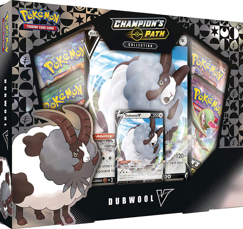 Pokemon Champion's Path Dubwool V Collection