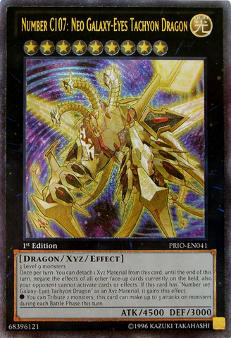 Number C107: Neo Galaxy-Eyes Tachyon Dragon [PRIO-EN041] Super Rare