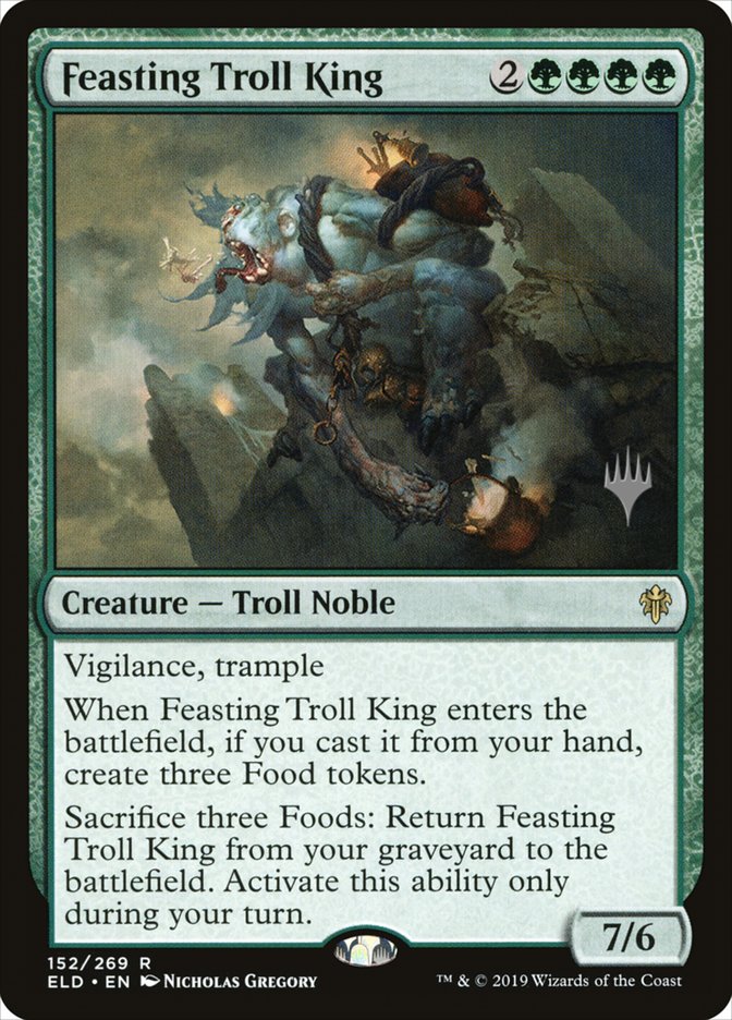 Feasting Troll King [Throne of Eldraine Promos] | GameZilla