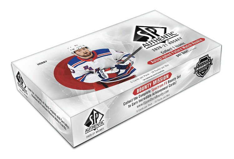 20/21 UD SP Authentic Hockey Hobby Box