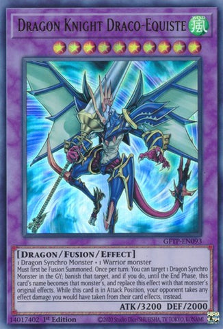 Dragon Knight Draco-Equiste [GFTP-EN093] Ultra rare