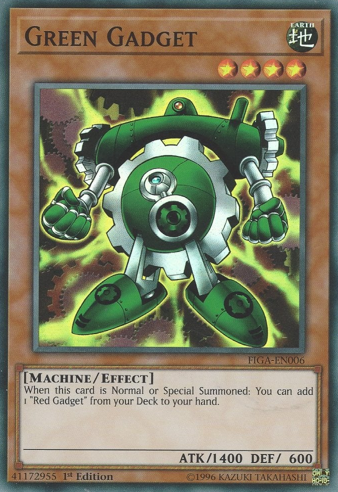 Green Gadget [FIGA-EN006] Super Rare