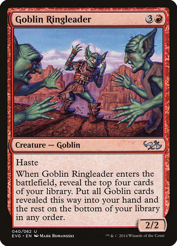 Goblin Ringleader (Elves vs. Goblins) [Duel Decks Anthology]