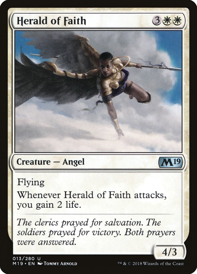 Herald of Faith [Core Set 2019] | GameZilla