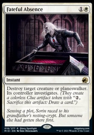 Fateful Absence (Promo Pack) [Innistrad: Midnight Hunt Promos]