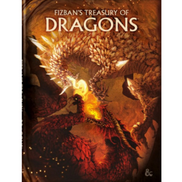 D&D Book Fizban's Treasury of Dragons Hobby Edition