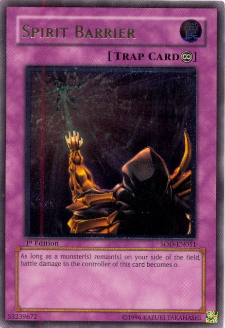 Spirit Barrier (UTR) [SOD-EN051] Ultimate Rare