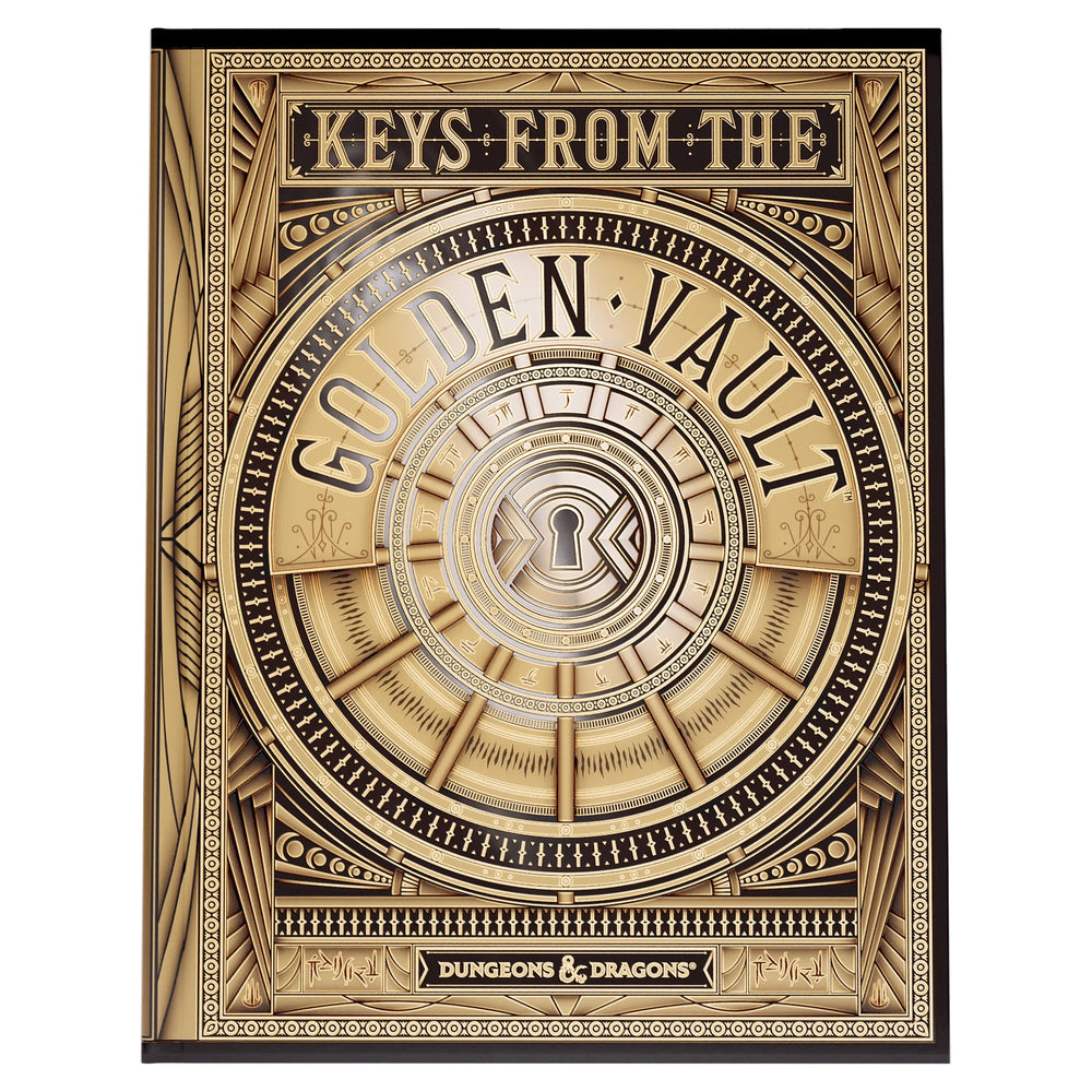D&D Book Keys from the Golden Vault HC Alternate Cover