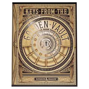 D&D Book Keys from the Golden Vault HC Alternate Cover