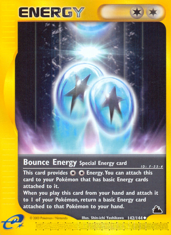 Bounce Energy (142/144) [Skyridge]