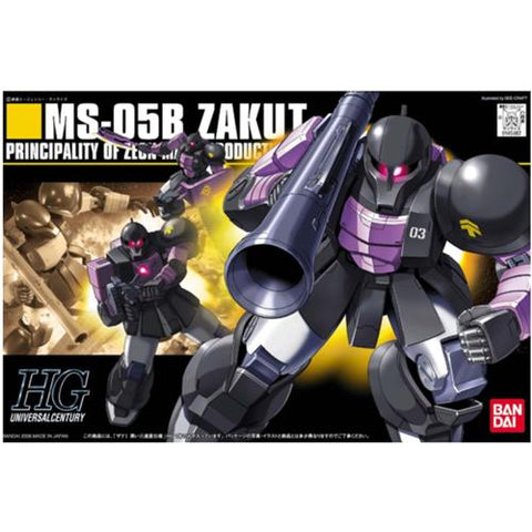 HGUC 1/144 #68 Zaku I Black Tri Stars