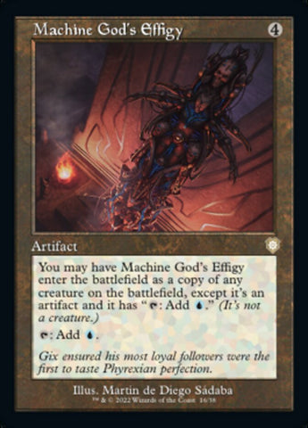 Machine God's Effigy (Retro) [The Brothers' War Commander]
