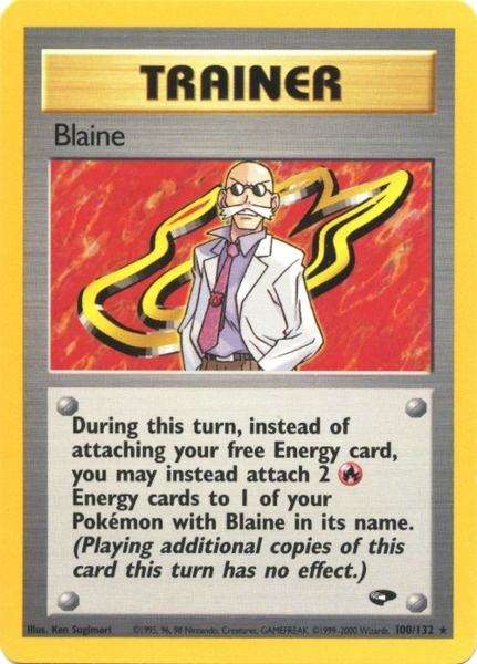 Blaine (100/132) [Gym Challenge Unlimited]