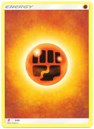 Fighting Energy (3/30) [Sun & Moon: Trainer Kit - Lycanroc]