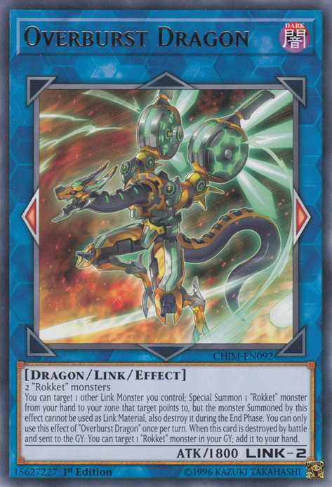 Overburst Dragon [CHIM-EN092] Rare
