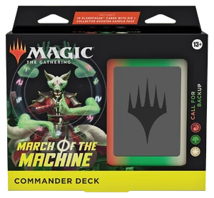 MTG - March of the Machine Commander Deck (Call for Backup)