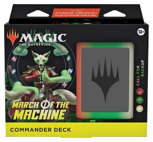 MTG March Of The Machine Commander Deck - Call for Backup