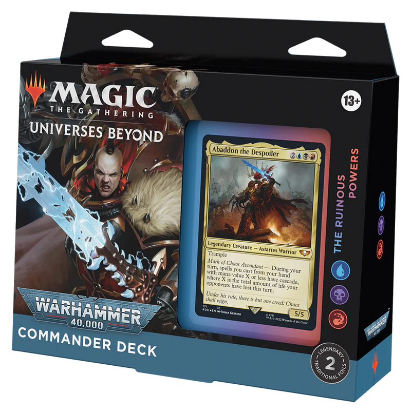 MTG Warhammer 40000 Commander Deck - The Ruinous Powers (Regular)