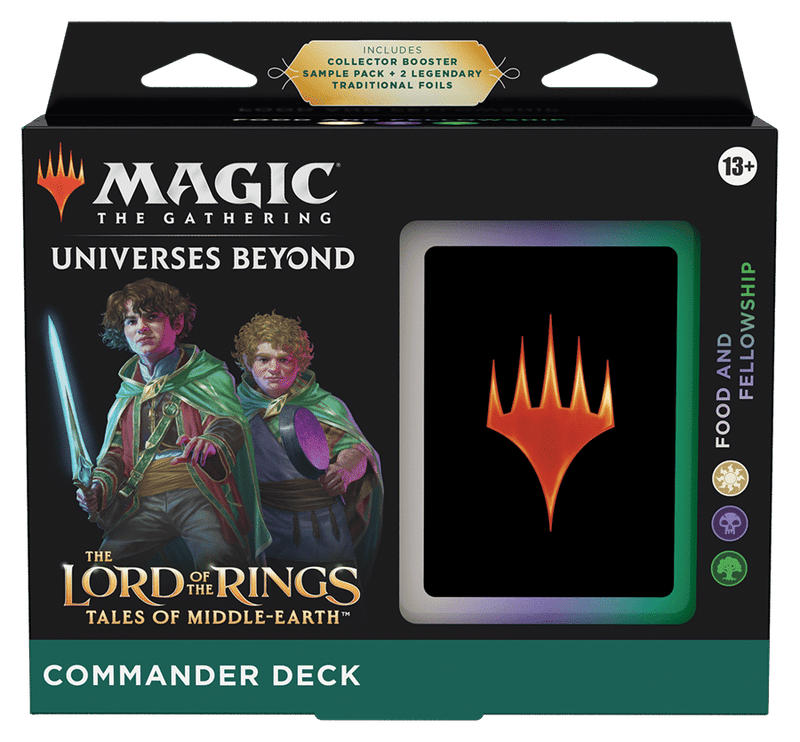 MTG The Lord Of The Rings: Tales of Middle-Earth Commander Deck - Food and Fellowship