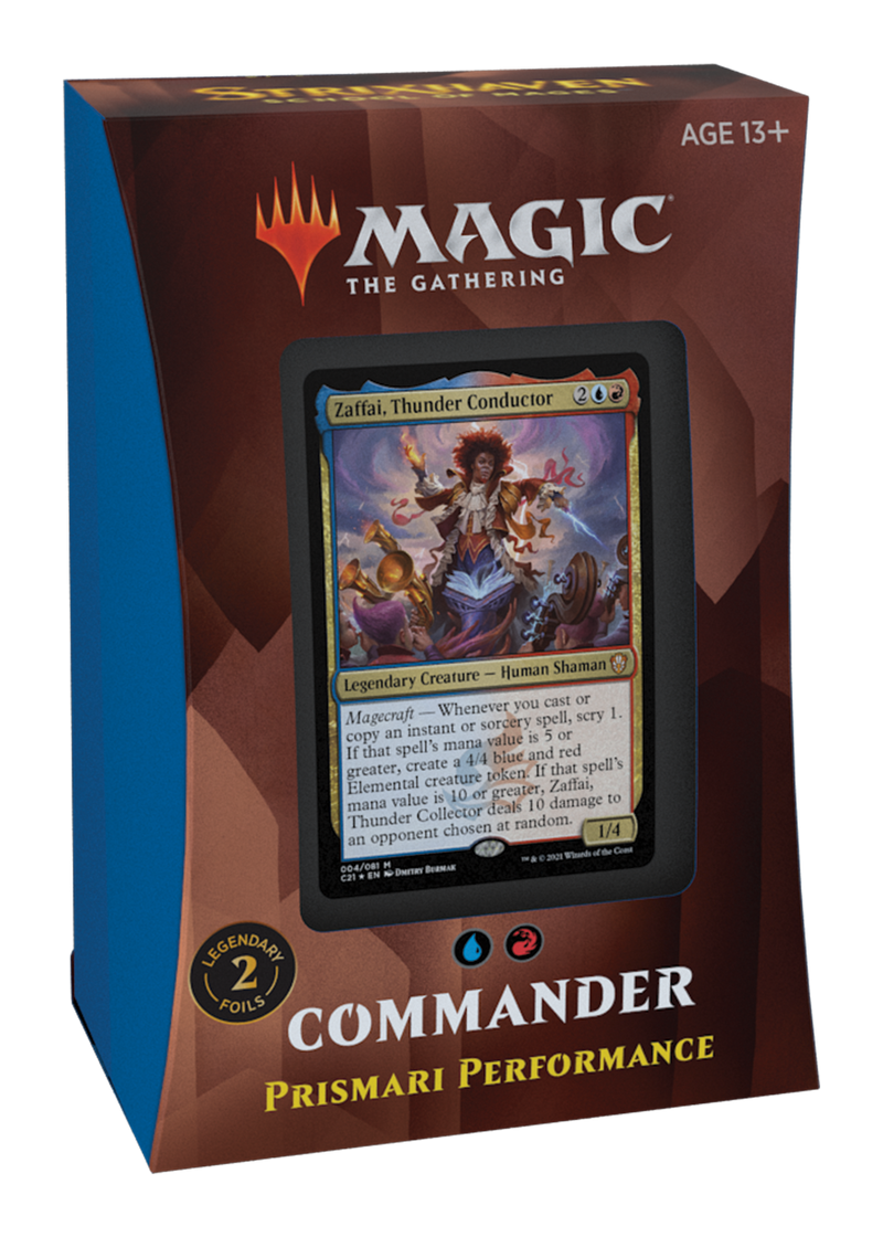MTG Strixhaven: School Of Mages Commander Deck - Prismari Performance