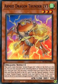 Armed Dragon Thunder LV3 [BLVO-EN004] Super Rare