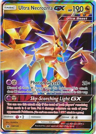 Ultra Necrozma GX (SM126) (Jumbo Card) [Sun & Moon: Black Star Promos]