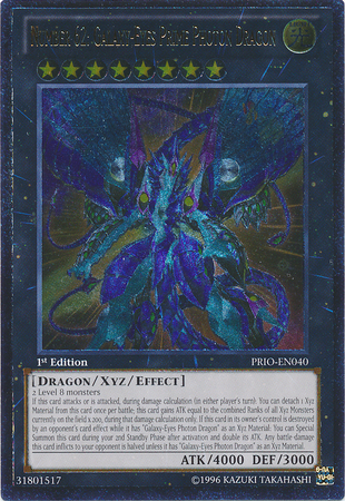 Number 62: Galaxy-Eyes Prime Photon Dragon (UTR) [PRIO-EN040] Ultimate Rare