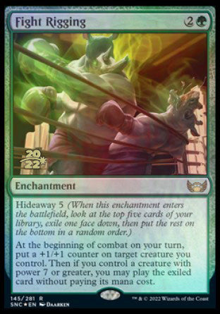 Fight Rigging [Streets of New Capenna Prerelease Promos]
