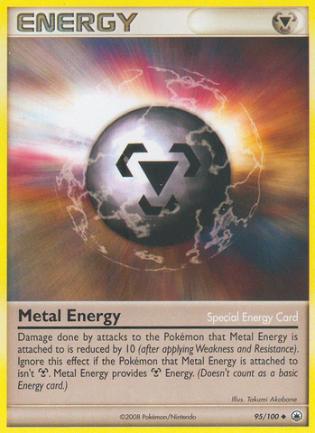 Metal Energy (95/100) [Diamond & Pearl: Majestic Dawn]