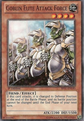Goblin Elite Attack Force [BP01-EN140] Starfoil Rare