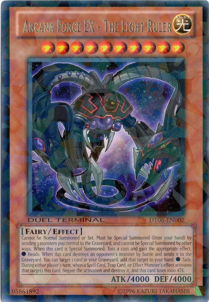 Arcana Force EX - The Light Ruler [DT06-EN002] Common