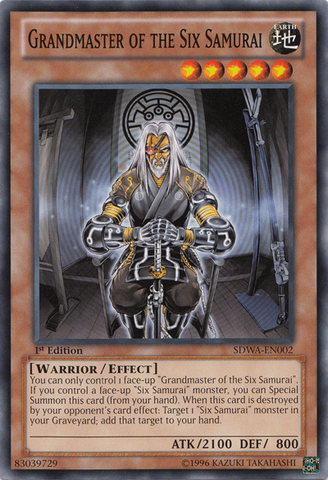 Grandmaster of the Six Samurai [SDWA-EN002] Common