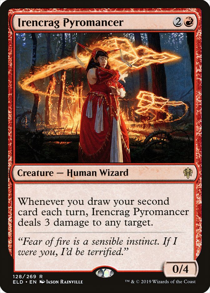 Irencrag Pyromancer [Throne of Eldraine] | GameZilla