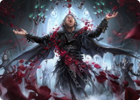 Bloodsoaked Reveler Art Card [Innistrad: Crimson Vow Art Series]