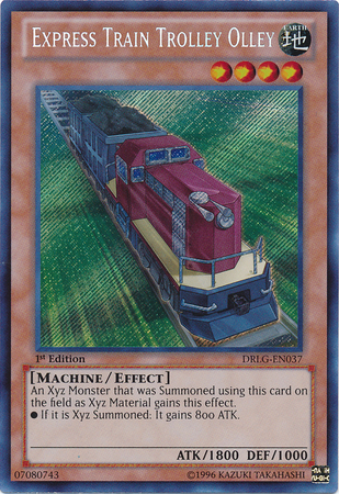 Express Train Trolley Olley [DRLG-EN037] Secret Rare