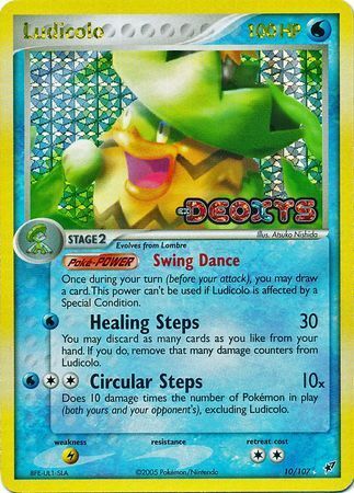Ludicolo (10/107) (Stamped) [EX: Deoxys]