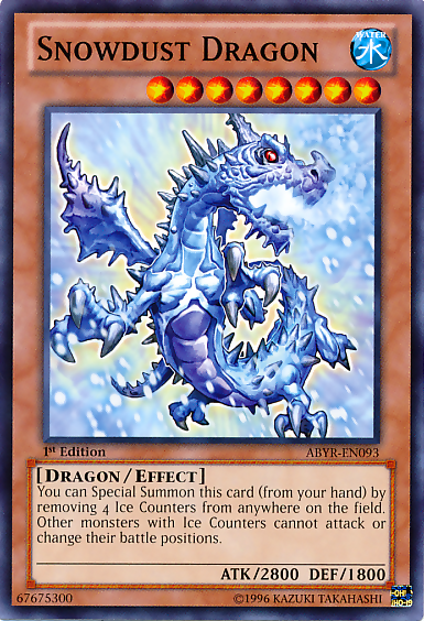 Snowdust Dragon [ABYR-EN093] Common