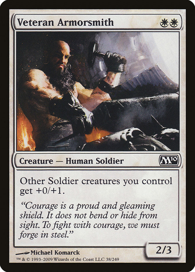 Veteran Armorsmith [Magic 2010] | GameZilla