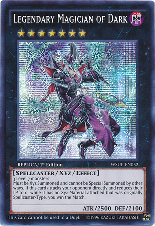Legendary Magician of Dark [WSUP-EN052] Prismatic Secret Rare