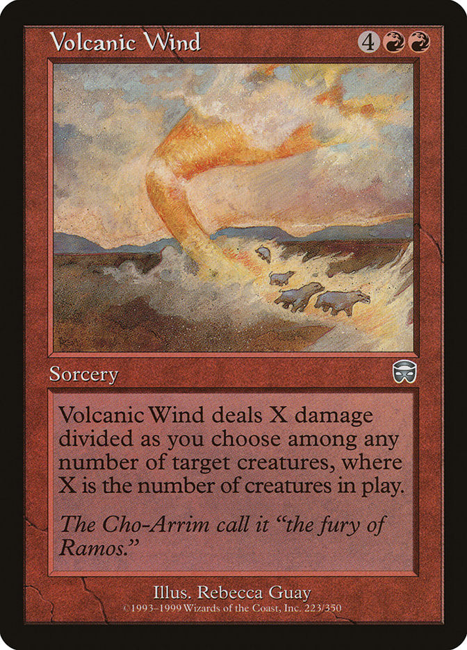 Volcanic Wind [Mercadian Masques] | GameZilla