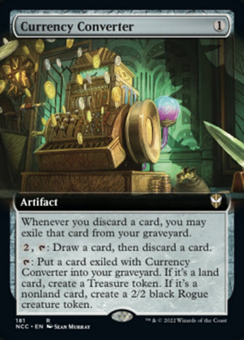 Currency Converter (Extended Art) [Streets of New Capenna Commander]