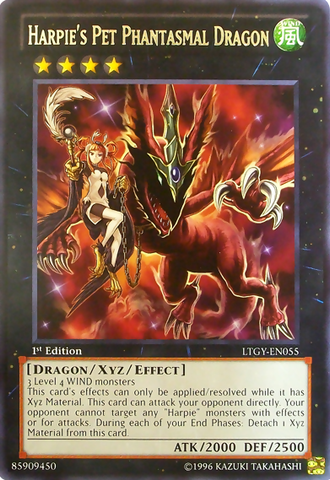 Harpie's Pet Phantasmal Dragon [LTGY-EN055] Rare