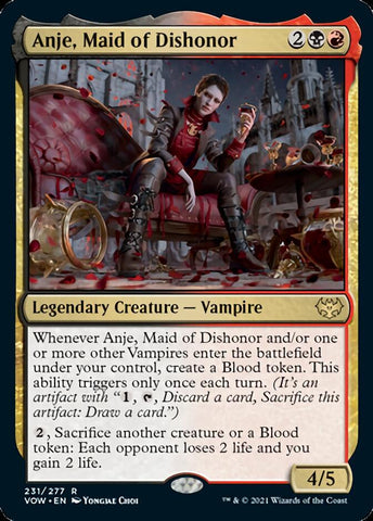 Anje, Maid of Dishonor [Innistrad: Crimson Vow]