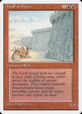Wall of Stone [Fourth Edition]